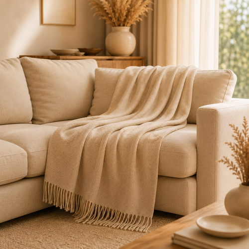 Optidwell™ CloudSoft Cozy Throw Blanket for Sofa & Living Room