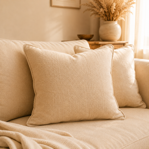 Optidwell™ CloudSoft Textured Pillow Covers for Sofa & Home Décor