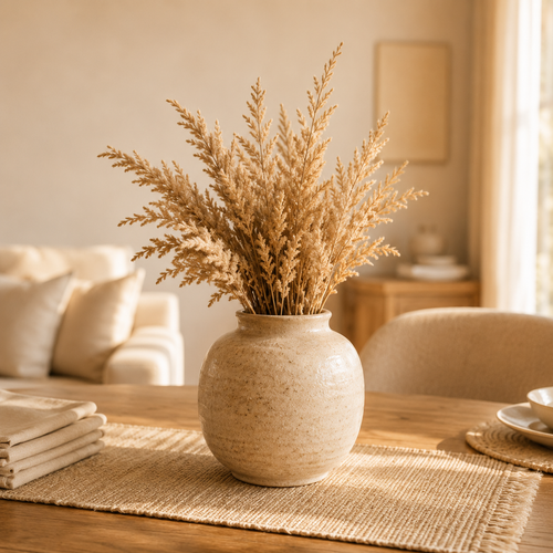 Optidwell™ Handmade Style Ceramic Flower Vase